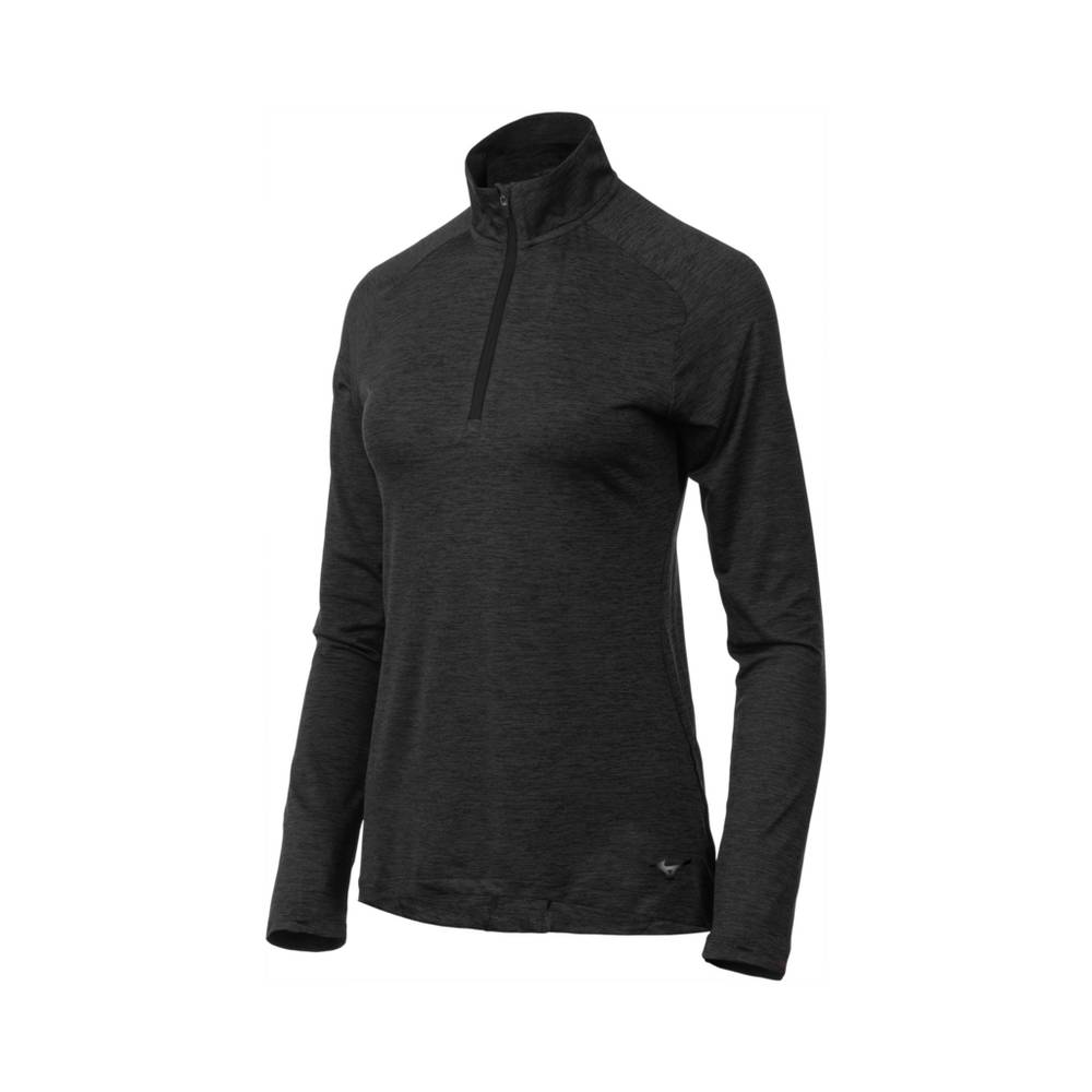 Damske Treningove Oblecenie Mizuno Alpha Half Zip Čierne Vypredaj AVHR91387